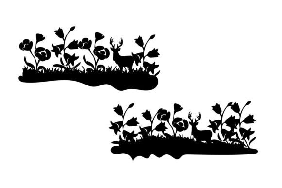Christmas Deer Garden Floral: A Font for Elegant Designs