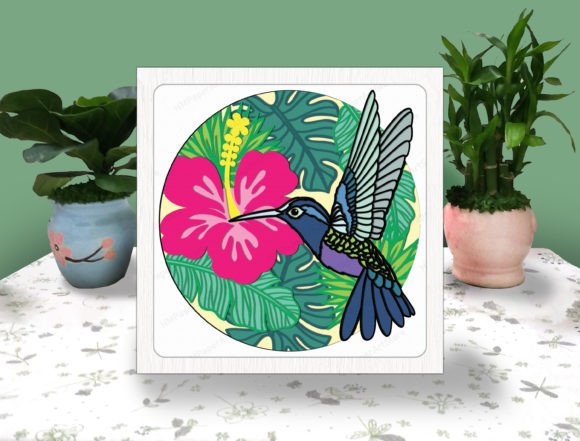 Create Stunning 3D Hummingbird Paper Art