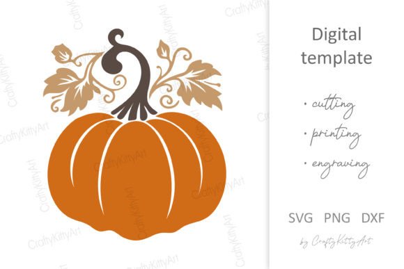 Fall Pumpkin SVG Cut File: Your Next Creative Asset