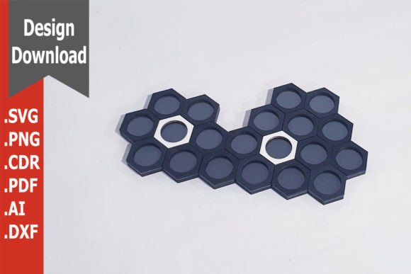 Transform Your Walls with Honeycomb Coin Displays